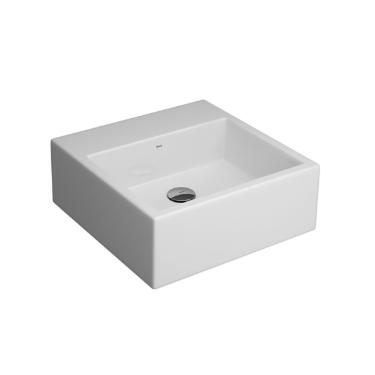 Cuba Suspensa Quadrada com Mesa Branco - L.73S.17