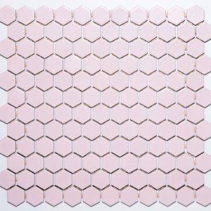 Pastilha de Porcelana Hexagonal 2,5X2,5 Flox Acetinado - M15400 (Caixa 1,43M�)