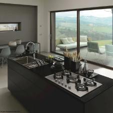 Cooktop a G�s Crystal Steel Franke PRO 90 88x48 c/ 5 Queimadores