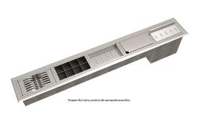 Canal Equipado 1575X235 CE-5F Inox Escovado