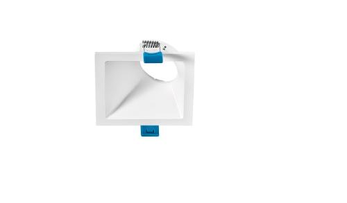 Embutido Angular Square Mr 16 25� 15w Branco