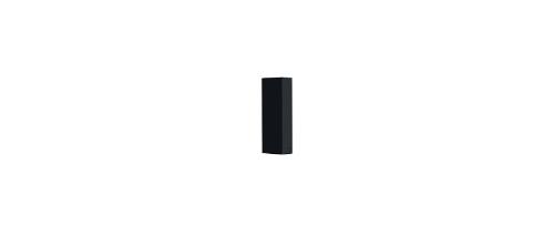 Arandela Wall Mini 2 Fachos Fechados 5w 3000k Preto