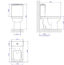 Kit Bacia com Caixa Acoplada Quadra Branco