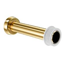 Tubo de Liga��o Bacia 30 cm Ouro Polido