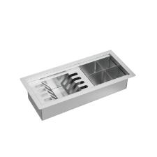 Calha Organizadora de Cozinha 45cm Inox