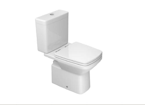 Kit Bacia com Caixa Acoplada Clean Branco