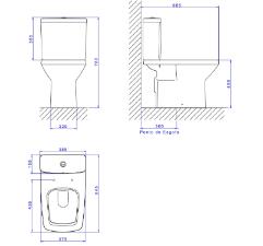 Kit Bacia com Caixa Acoplada Clean Branco