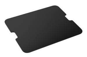 T�bua de Vidro Supra Hide de Cozinha Preto