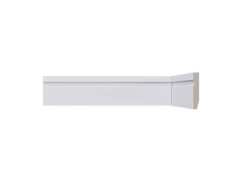 Rodap� 52 Branco 5cm