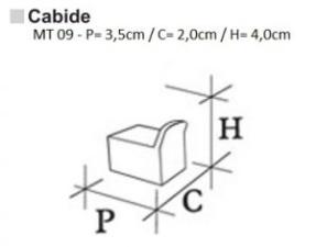 Cabide  Metric Gold Fosco