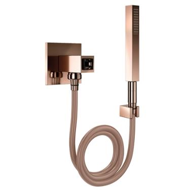 Desviador para Chuveiro 1/2 Square Cobre Polido