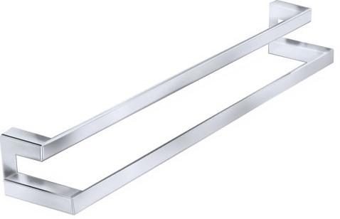 Porta Toalha Duplo Metric Cromado