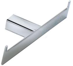 Papeleira Dupla Metric Cromado