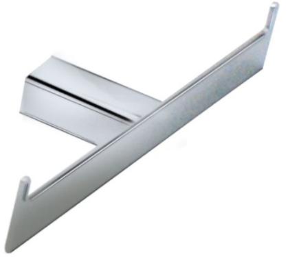 Papeleira Dupla Metric Cromado