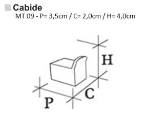 Cabide Metric Cromado