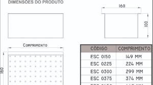 Escorredor de Utens�lios 30cm Black