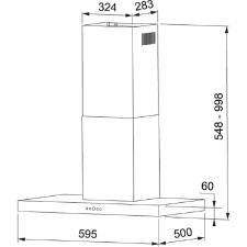 Coifa de Parede Linea Touch Franke 60cm 220V