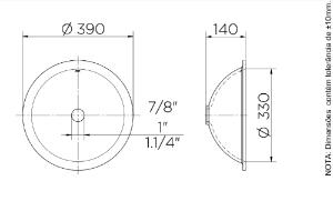 Cuba Embutir Redonda Arte Branco - 00970626