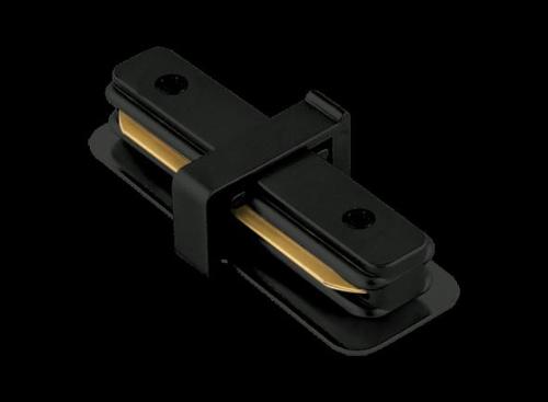 Conex�o I para Trilho de Sobrepor Preto