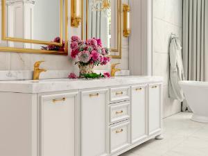 Rodap� 605 Branco 33cm