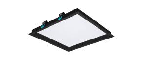 Painel de Embutir Deep 30w 3000k Preto