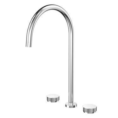 Misturador para Cozinha de Mesa Bica Alta  Mix & Match Cromado