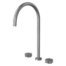 Misturador para Cozinha de Mesa Bica Alta  Mix & Match Grafite Escovado