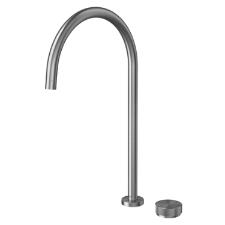 Torneira para Cozinha de Mesa Bica Alta  Mix & Match Grafite Escovado