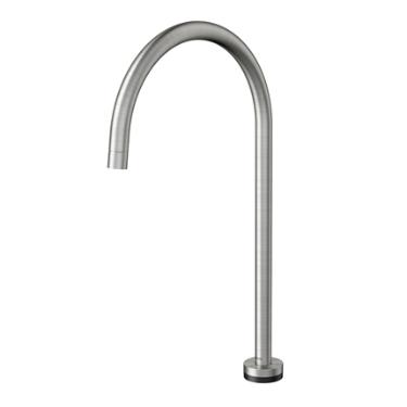 Torneira para Cozinha de Mesa Bica Alta Presence Mix & Match Inox Escovado