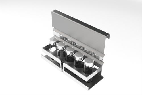 Suporte para Tempeiros 30cm Inox