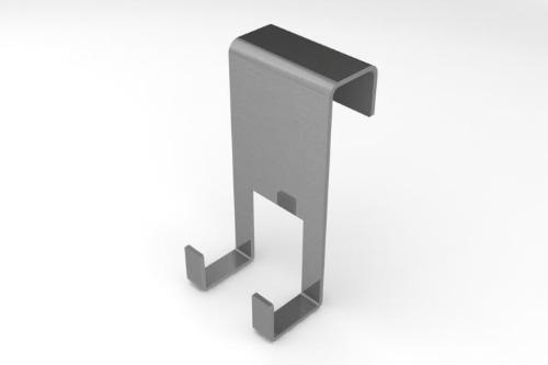 Gancho Duplo 5cm Inox