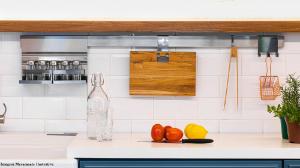 Barra de Acess�rios para Cozinha 120cm Inox