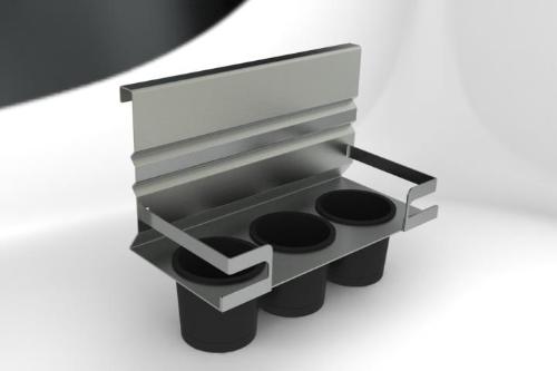 Suporte de Horta 40cm Inox