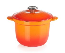 Panela de Arroz com Tampa Interna 18cm Laranja