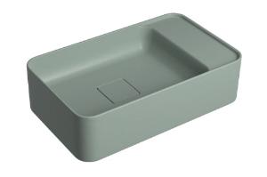 Cuba de Apoio ou Suspensa Retagular com Mesa Direita Pistache - L.43050.MD.48