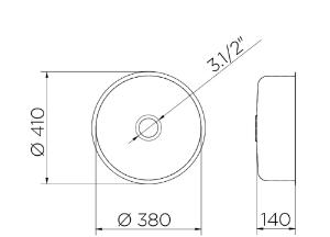 Cuba Riva 38x41 Polida