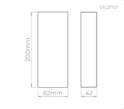 Arandela Ice 5w 4000k Branco