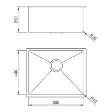 Cuba Reta 50X40 LR-50 Titanio