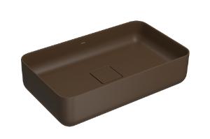 Cuba de Apoio Retagular Marrom Fosco - L.13050.22