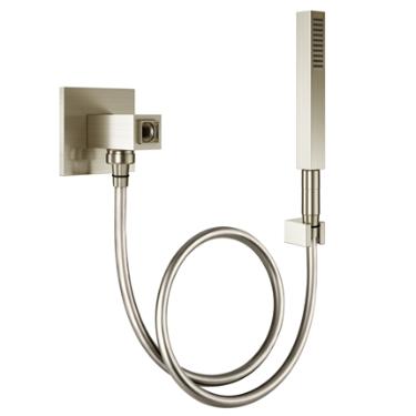 Desviador para Chuveiro 1/2 Square Niquel Escovado