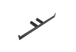 Papeleira Dupla Stilus Preto Fosco