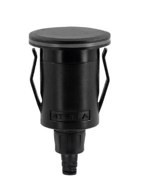 Balizador de Solo Way Ring 1w 2700k Preto