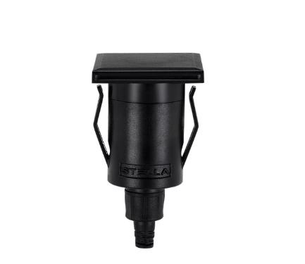 Balizador de Solo Way Side 2 Fachos 15w 3000k Preto