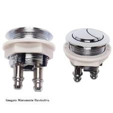 Bot�o Duplo Acionamento Cromado