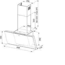 Coifa De Parede Vertical Mythos FMY 907 Franke - 220V