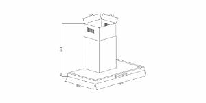 Coifa Valen�a De Parede 90Cm