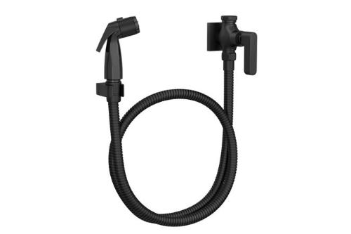 Ducha Higi�nica com Registro Soul Black Matte