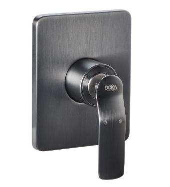 Misturador Monocomando para Chuveiro Alta/Baixa Press�o Base Deca Rainbow Gunmetal