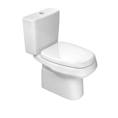 Kit Bacia Com Caixa Acoplada Monte Carlo Branco - KP.808.17