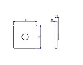 Kit Conversor Hydra Max Para Hydra Plus 1 1/4 e 1 1/2 Antracite